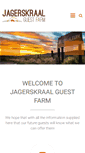 Mobile Screenshot of jagerskraalfarm.com